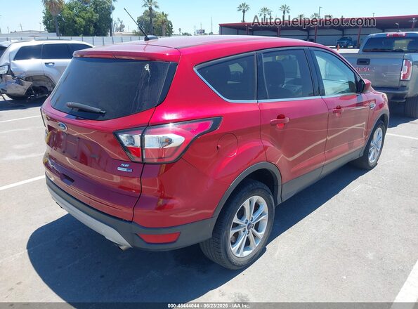 1FMCU9G95HUE48373 2017 FORD ESCAPE Красный Задняя правая четверть