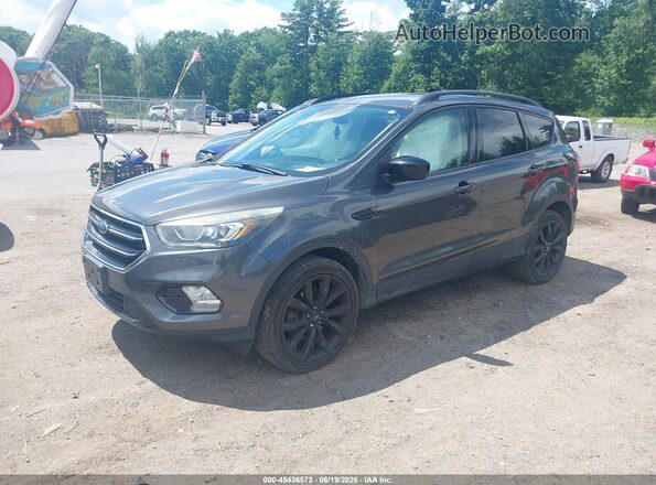 1FMCU9G97HUD71845 2017 FORD ESCAPE Gray Przód lewy