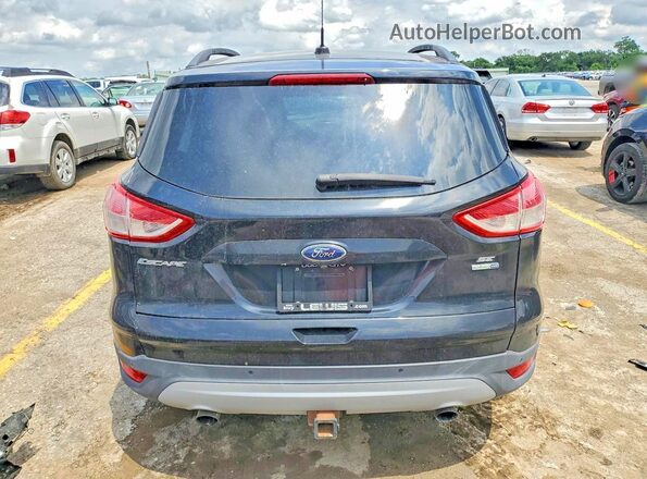 1FMCU9G99GUA28985 2016 FORD ESCAPE Black Вид ззаду