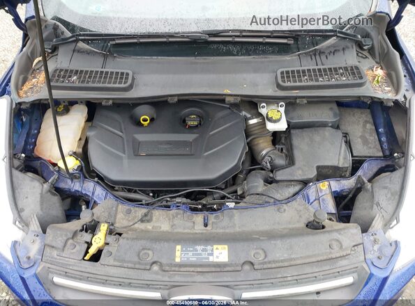 1FMCU9G99GUA85378 2016 FORD ESCAPE Blue Vista trasera