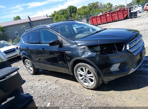 1FMCU9G99HUF00829 2017 FORD ESCAPE Black Widok wnętrza 360 stopni