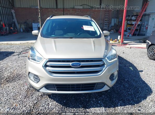 1FMCU9G9XHUB50742 2017 FORD ESCAPE SE 4WD Beige Instrument cluster view