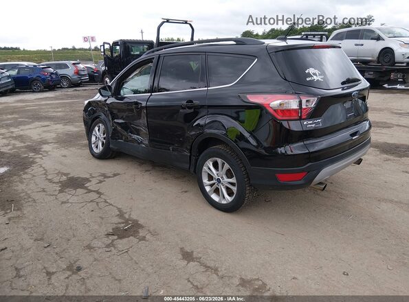 1FMCU9GD0HUA35233 2017 FORD ESCAPE Черный Задняя левая четверть