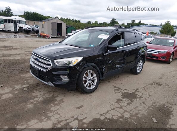 1FMCU9GD0HUA35233 2017 FORD ESCAPE Черный Передняя левая четверть