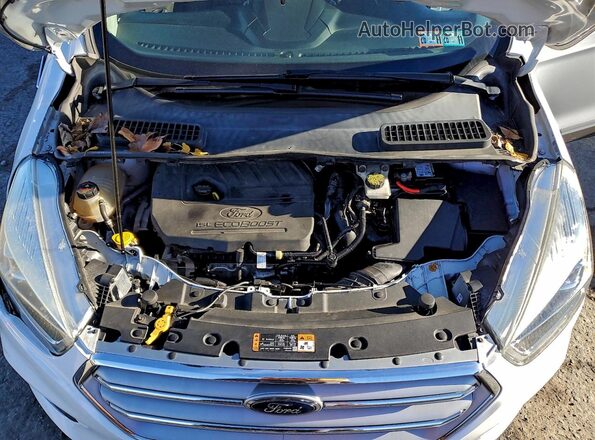 1FMCU9GD0HUD99300 2017 FORD ESCAPE White Սալոնի հետևի տեսք
