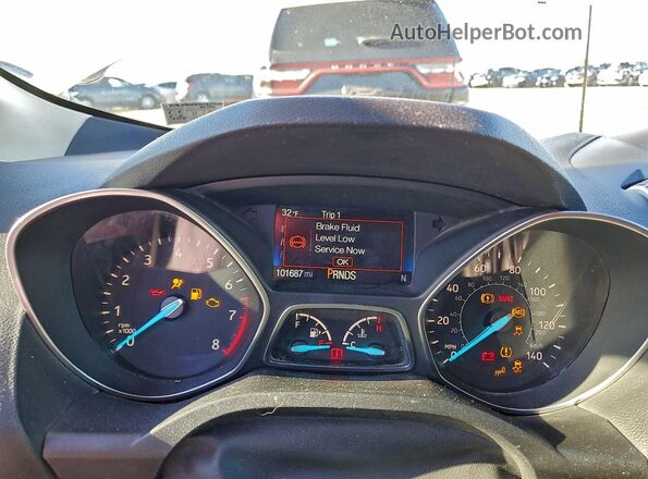 1FMCU9GD0HUD99300 2017 FORD ESCAPE White Սարքավորումների վահանակի տեսք