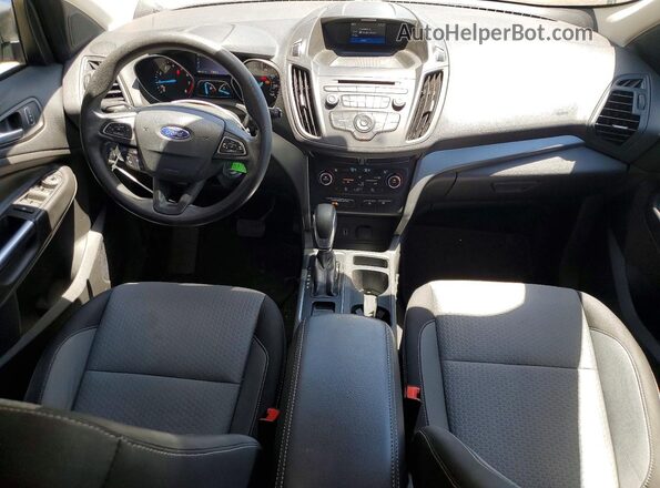1FMCU9GD0JUA11942 2018 FORD ESCAPE Gray Dashboard view