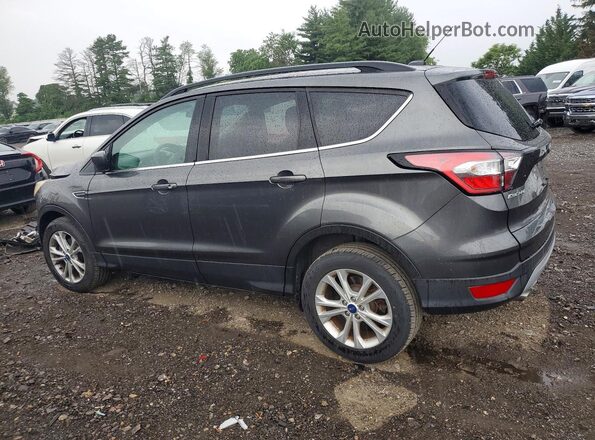 1FMCU9GD0JUA43760 2018 FORD ESCAPE Gray უკანა მარცხენა