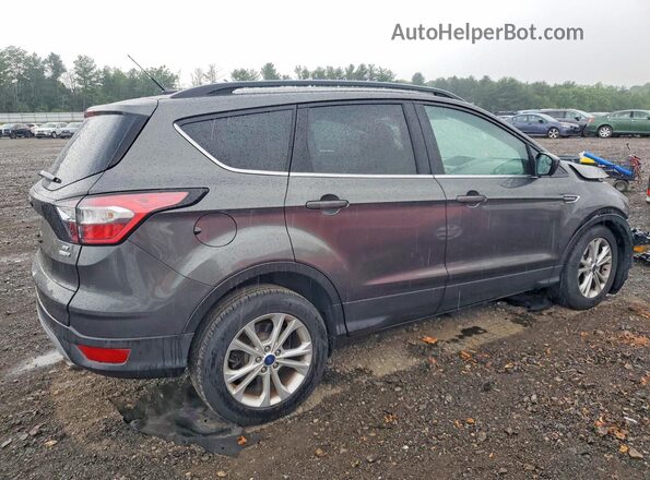 1FMCU9GD0JUA43760 2018 FORD ESCAPE Gray უკანა მარჯვენა