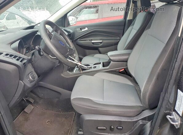 1FMCU9GD0JUA43760 2018 FORD ESCAPE Gray წინა სალონის ხედი