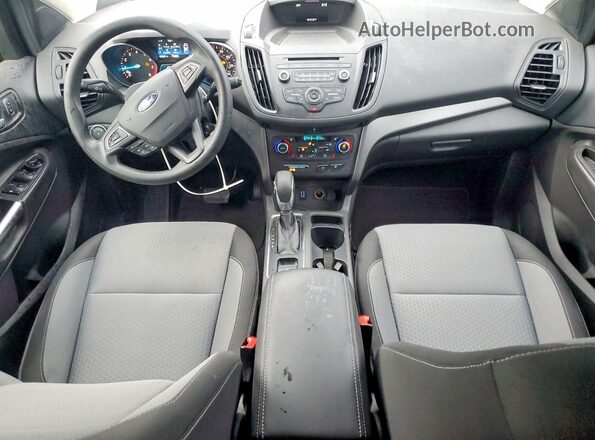 1FMCU9GD0JUA43760 2018 FORD ESCAPE Gray წინა პანელის ხედი