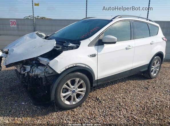 1FMCU9GD0JUA69050 2018 FORD ESCAPE White Przód lewy