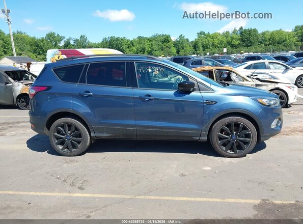 1FMCU9GD0JUA87676 2018 FORD ESCAPE Blue 