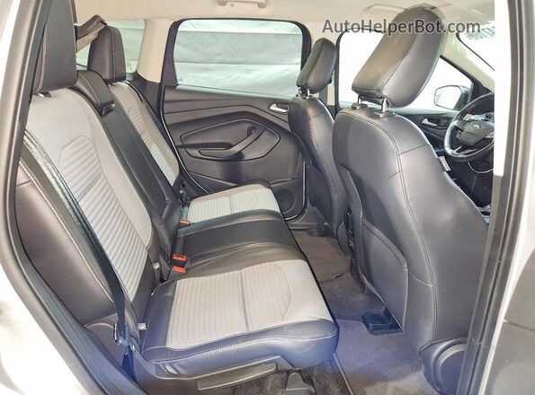 1FMCU9GD0JUC98618 2018 FORD ESCAPE Gray უკანა სალონის ხედი