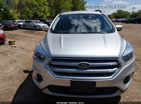 1FMCU9GD0JUD08869 2018 FORD ESCAPE Silver ხელსაწყოთა პანელის ხედი