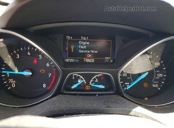 1FMCU9GD0JUD21234 2018 FORD ESCAPE Black Սարքավորումների վահանակի տեսք
