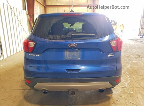 1FMCU9GD0KUA80728 2019 FORD ESCAPE Blue Հետևի տեսք
