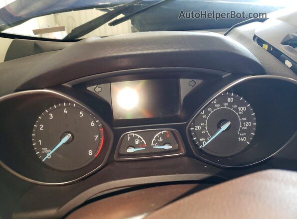 1FMCU9GD0KUA80728 2019 FORD ESCAPE Blue Սարքավորումների վահանակի տեսք