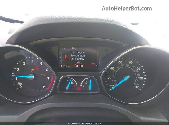 1FMCU9GD0KUA97576 2019 FORD ESCAPE Silver Vista de los asientos traseros