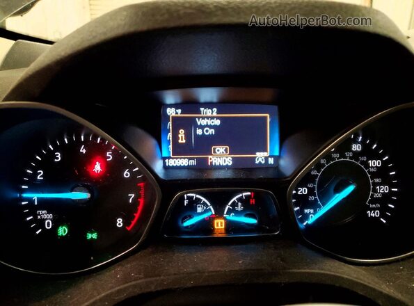 1FMCU9GD0KUB04235 2019 FORD ESCAPE Gray 