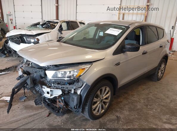 1FMCU9GD0KUB25327 2019 FORD ESCAPE Silver Передня ліва чверть