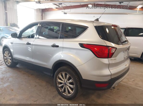 1FMCU9GD0KUB25327 2019 FORD ESCAPE Silver Задня ліва чверть