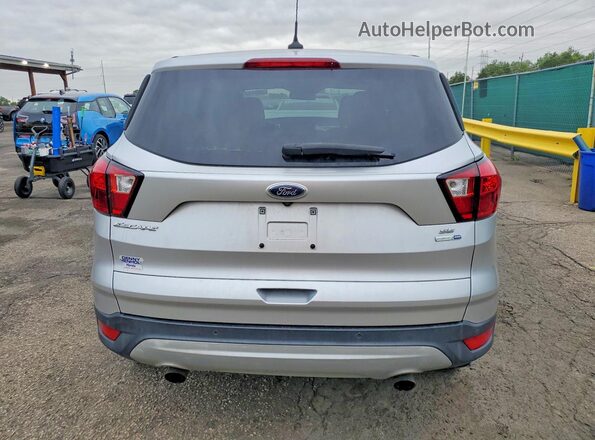 1FMCU9GD0KUB33461 2019 FORD ESCAPE Silver Rear view