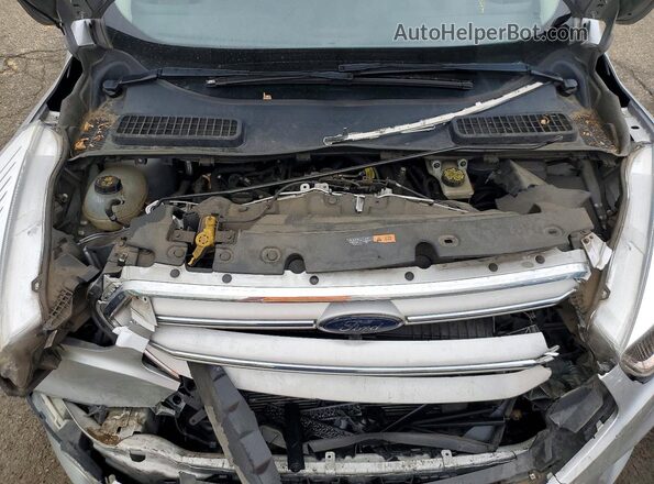 1FMCU9GD0KUB33461 2019 FORD ESCAPE Silver Engine compartment view