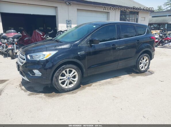 1FMCU9GD0KUB83843 2019 FORD ESCAPE Black Vista tres cuartos delantera izquierda
