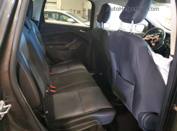 1FMCU9GD0KUB85740 2019 FORD ESCAPE Gray Rear seats view