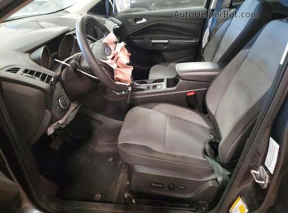1FMCU9GD0KUB85740 2019 FORD ESCAPE Gray Front interior view
