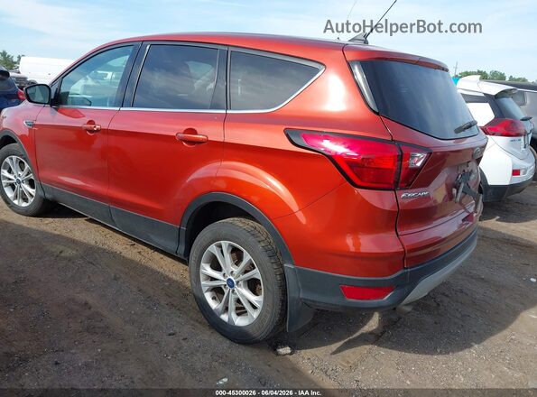 1FMCU9GD0KUC35052 2019 FORD ESCAPE Orange Trasero izquierdo