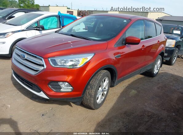 1FMCU9GD0KUC35052 2019 FORD ESCAPE Orange Vista tres cuartos delantera izquierda