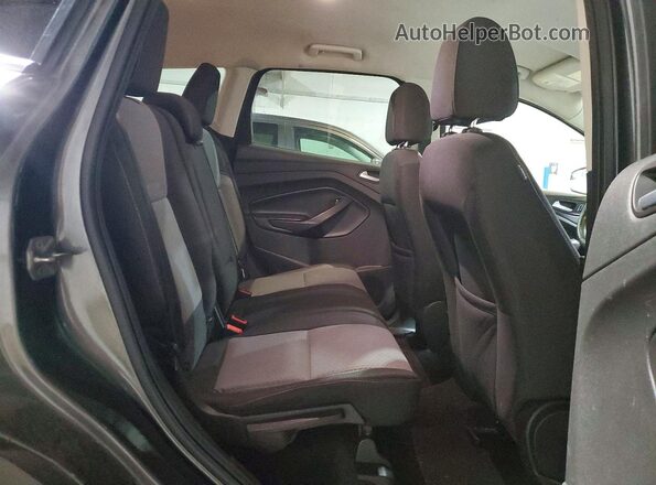 1FMCU9GD1HUA96557 2017 FORD ESCAPE Black Rear seats view