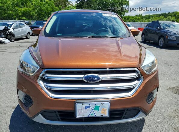 1FMCU9GD1HUB11915 2017 FORD ESCAPE Brown Vista frontal