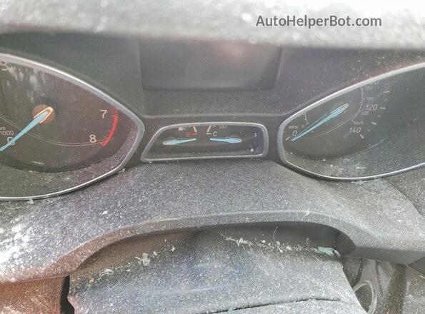 1FMCU9GD1HUC21749 2017 FORD ESCAPE Gray Սարքավորումների վահանակի տեսք