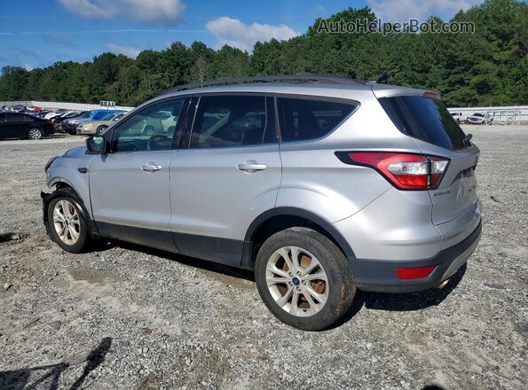 1FMCU9GD1JUA87184 2018 FORD ESCAPE Серебряный Задняя левая четверть