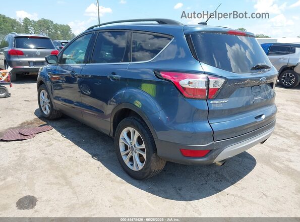 1FMCU9GD1JUB05604 2018 FORD ESCAPE Blue უკანა მარცხენა