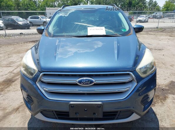 1FMCU9GD1JUB05604 2018 FORD ESCAPE Blue ხელსაწყოთა პანელის ხედი