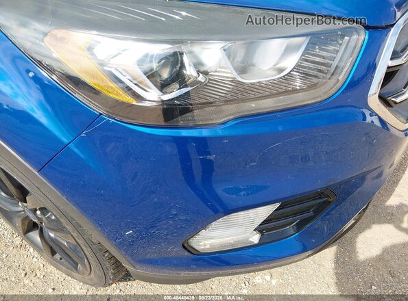 1FMCU9GD1JUB10060 2018 FORD ESCAPE Blue წინა ხედი
