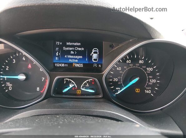 1FMCU9GD1JUB10060 2018 FORD ESCAPE Blue უკანა სავარძლების ხედი
