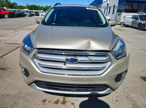 1FMCU9GD1JUB52275 2018 FORD ESCAPE Tan Front view