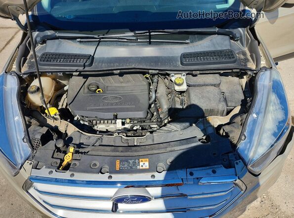 1FMCU9GD1JUB52275 2018 FORD ESCAPE Tan Engine compartment view