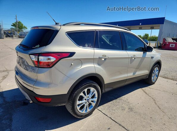 1FMCU9GD1JUB52275 2018 FORD ESCAPE Tan Rear right