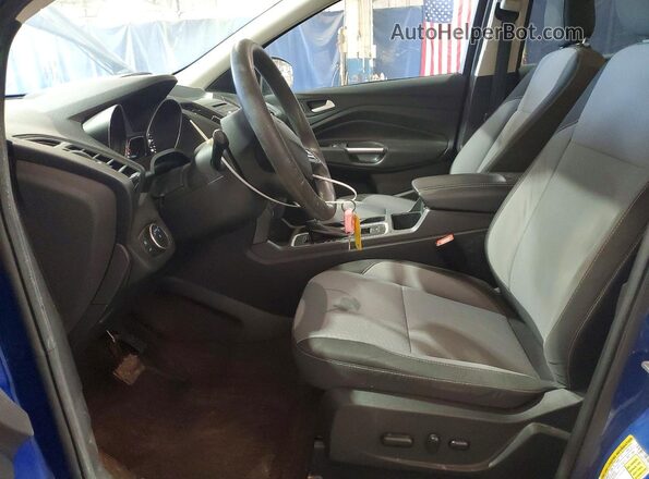 1FMCU9GD1JUC05430 2018 FORD ESCAPE Blue Vista interior delantera