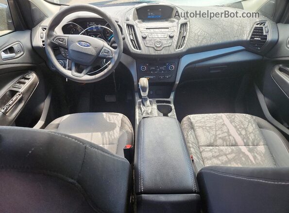 1FMCU9GD1JUC13429 2018 FORD ESCAPE Black Widok deski rozdzielczej