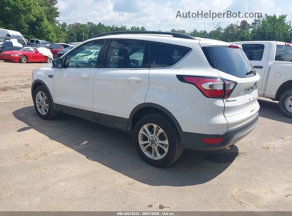 1FMCU9GD1JUD08492 2018 FORD ESCAPE White Trasero izquierdo