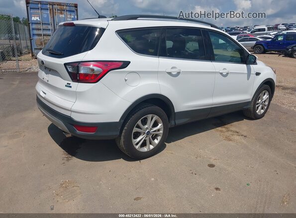 1FMCU9GD1JUD08492 2018 FORD ESCAPE White Trasero derecho