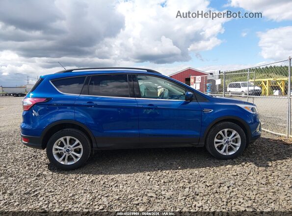 1FMCU9GD1JUD08606 2018 FORD ESCAPE Blue 