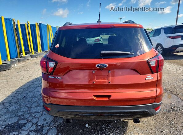 1FMCU9GD1KUA84867 2019 FORD ESCAPE Orange Հետևի տեսք